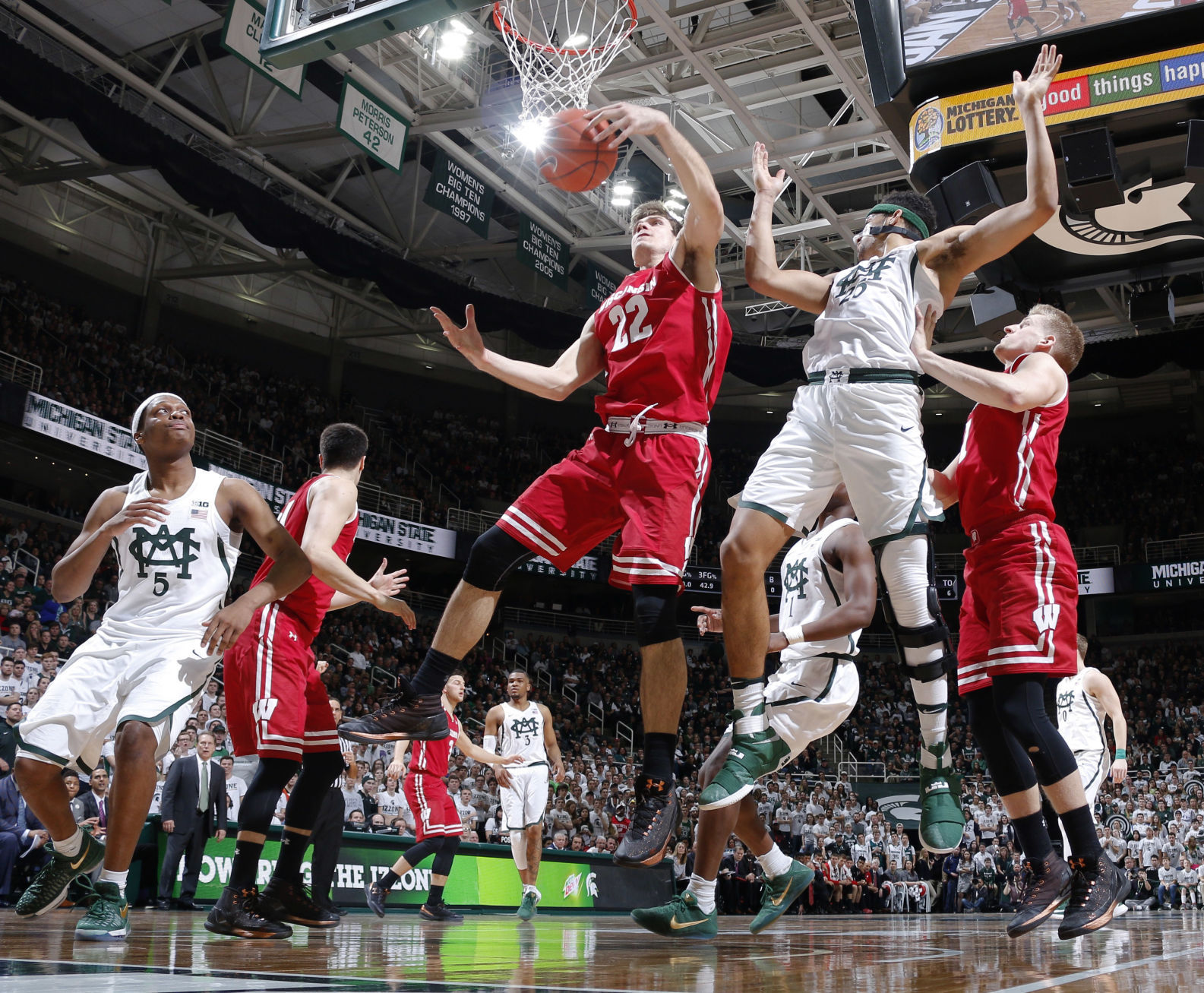 TOP FIVE REBOUNDERS